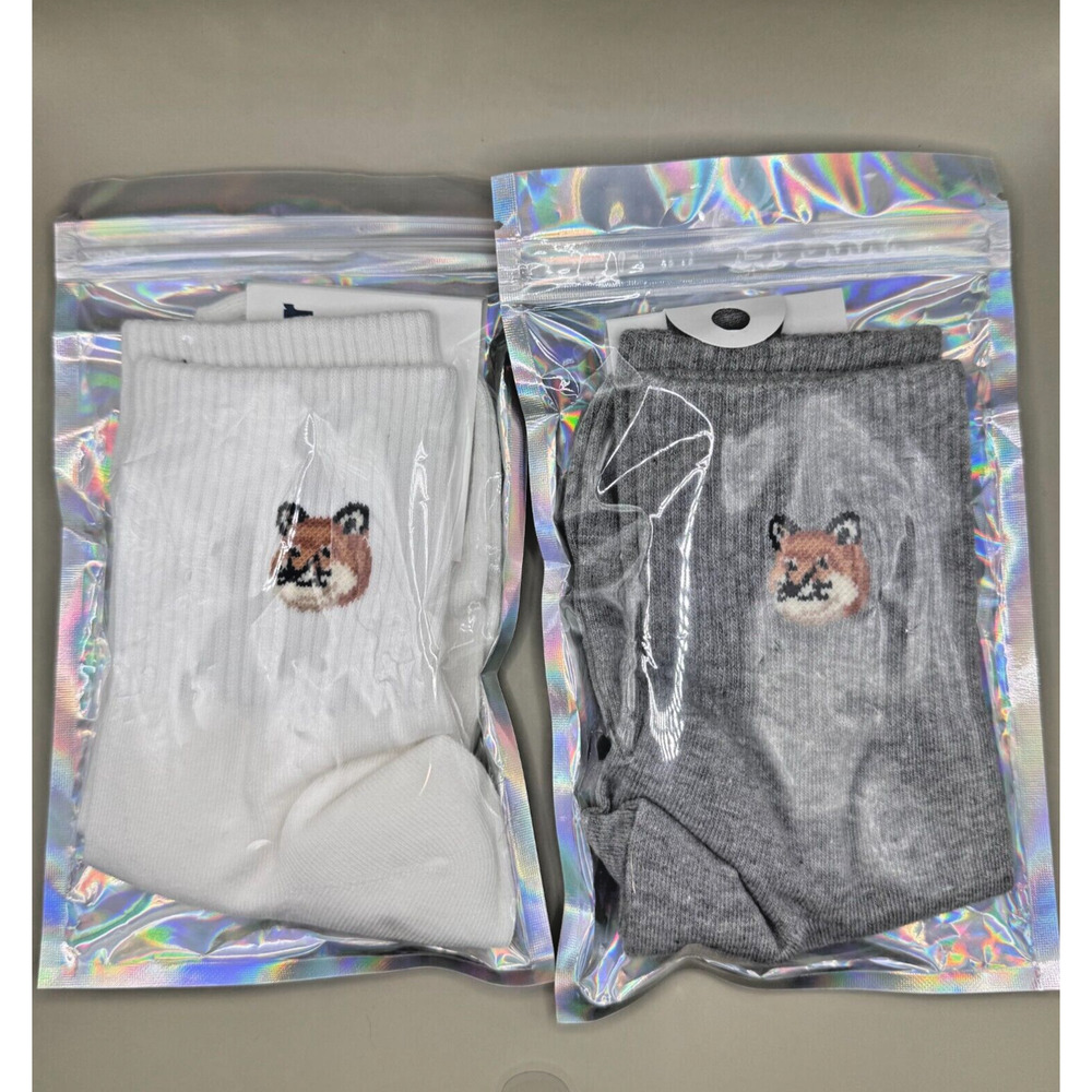 Lot of 2 Unisex Socks Made in Korea NWT - Shiba Inu
